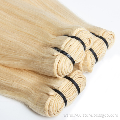 613 Virgin Hair Bundles With Closure Cuticle Aligned Raw Blond Hair Wholesale Bundle Virgin Hair Vendor